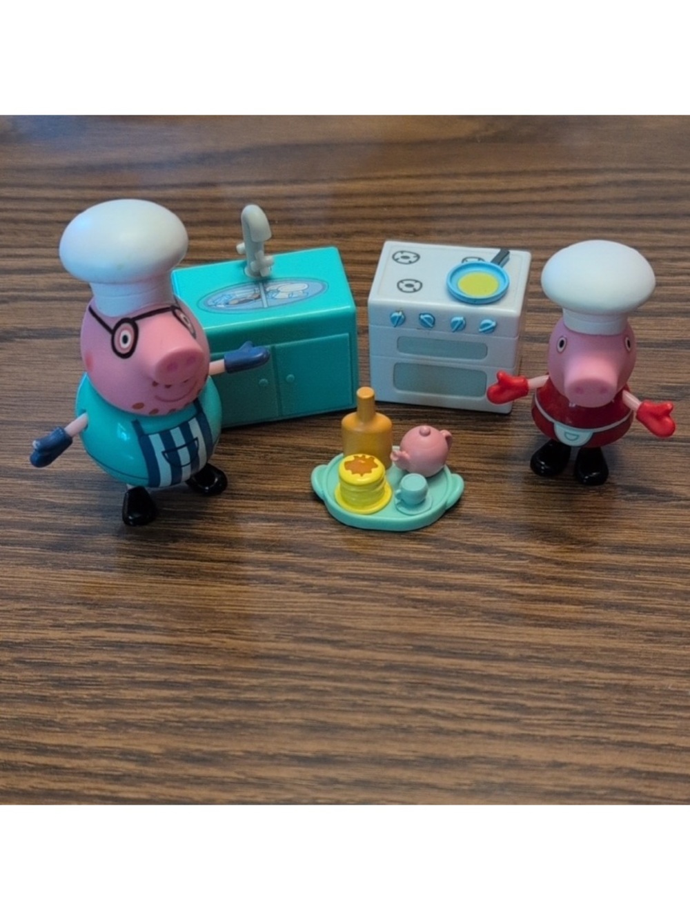 Peppa Pig Cooking With Daddy Pig